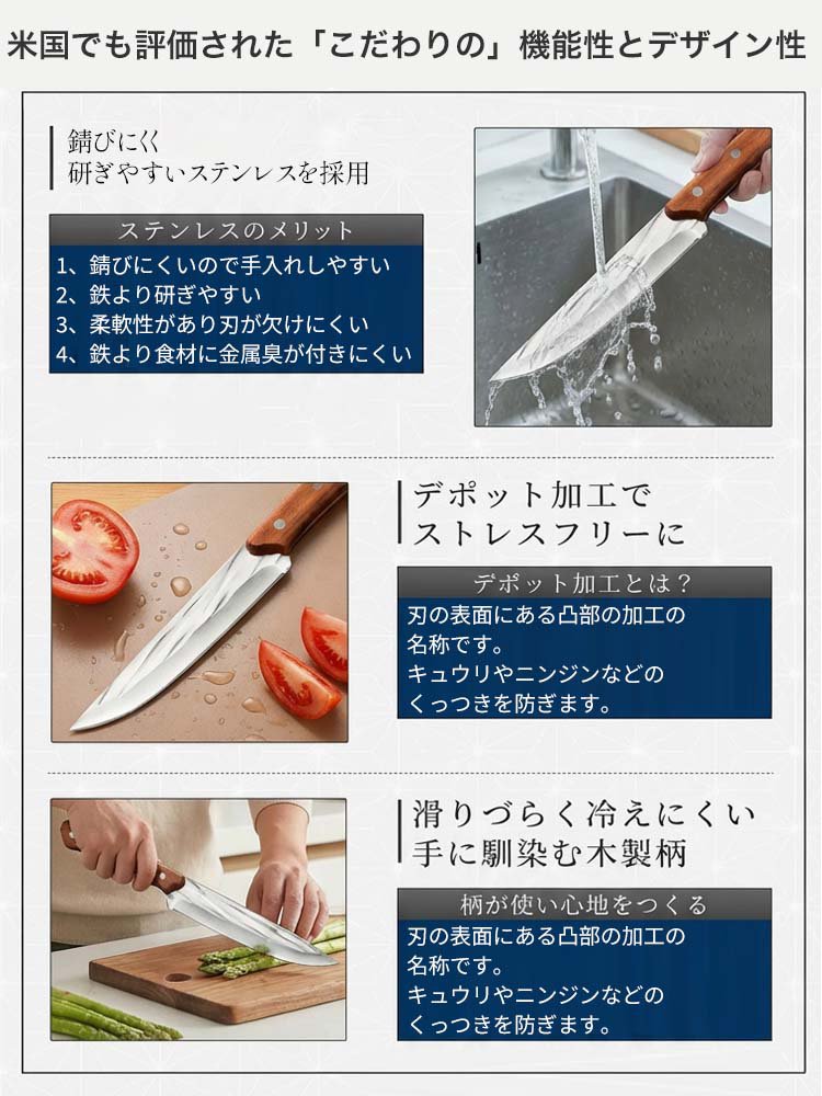 【私たちの工場を助けてください、輸出注文がキャンセルされ、給与の支払いが急務です！】手打ち・文化包丁✨2026年お正月期間限定90%OFF！