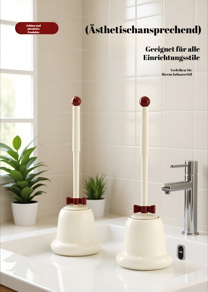 WC-Bürste mit komfortablem Griff