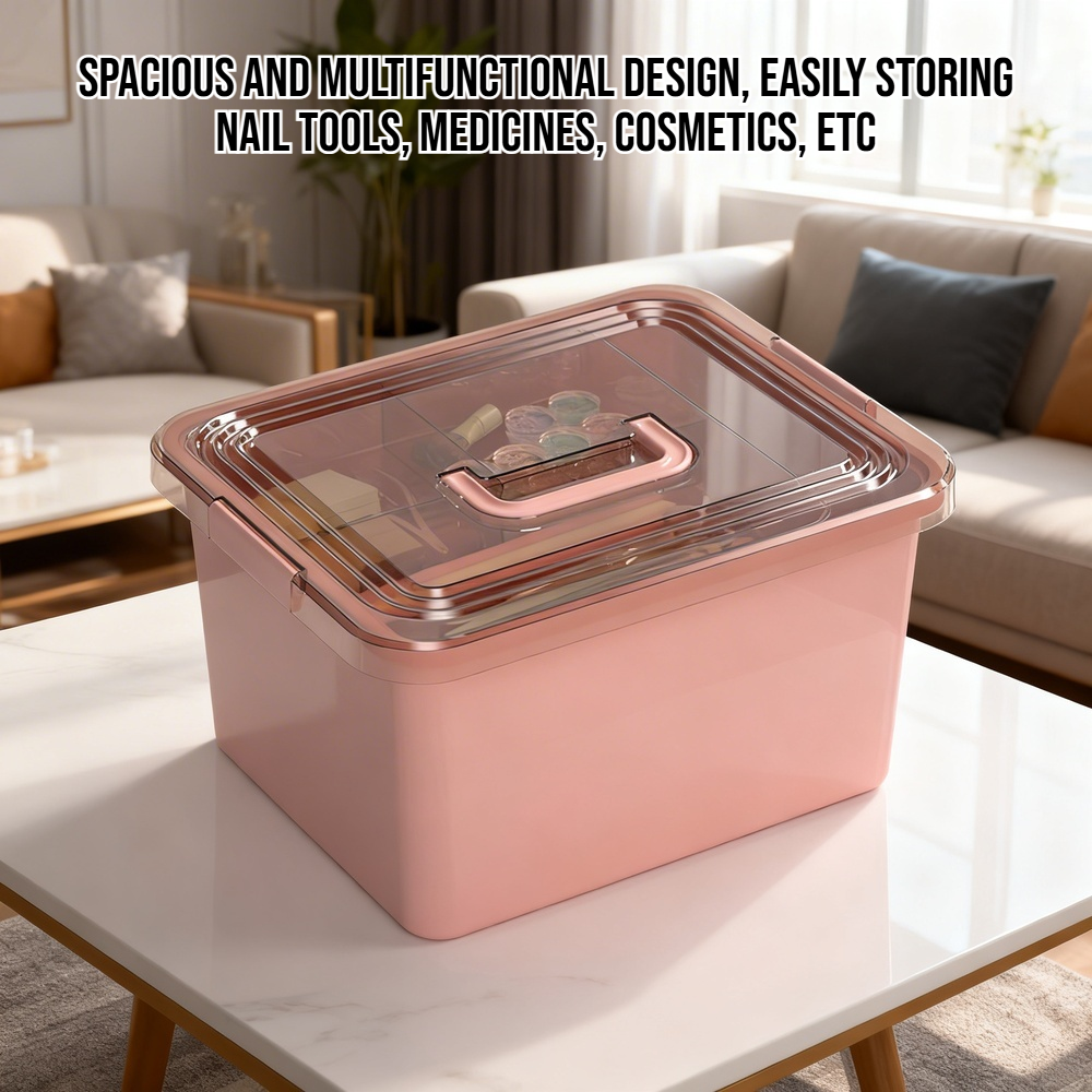 Multifunctional large-capacity medicine box