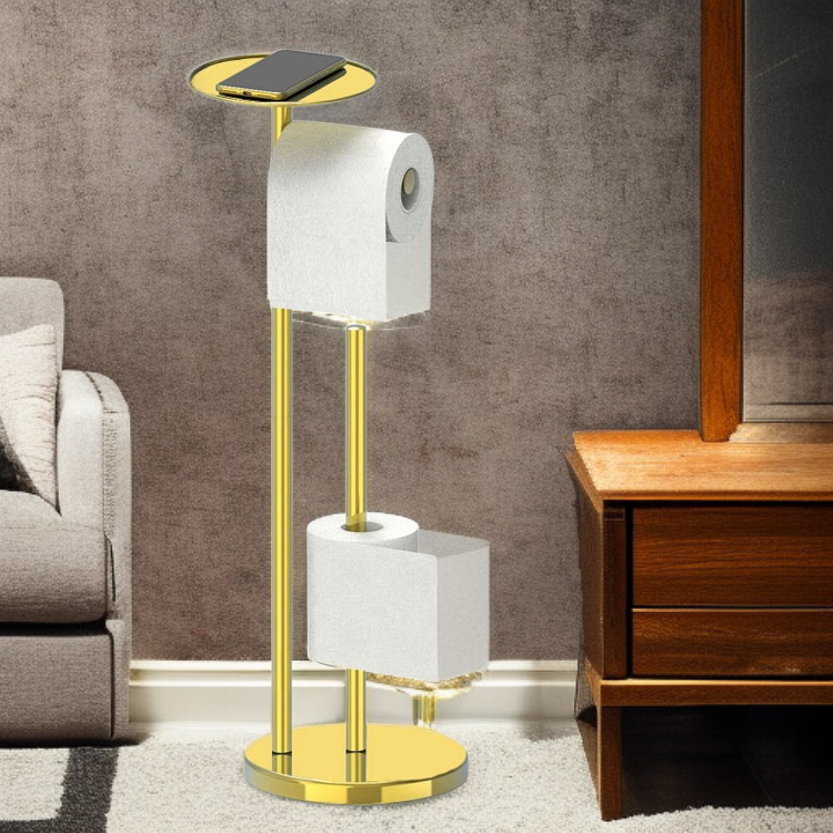 落地式衛生紙架穩固結構