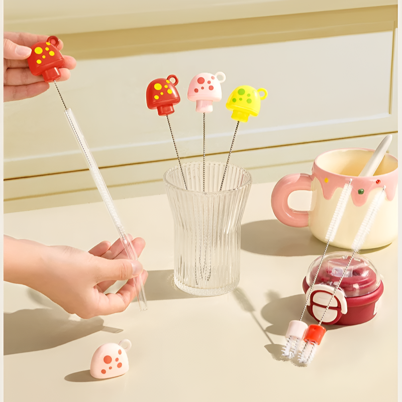 徹底的な清掃のための二重目的吸引ブラシ