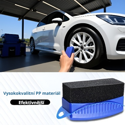Houba na voskování auta, leštění a odstraňování lepidla