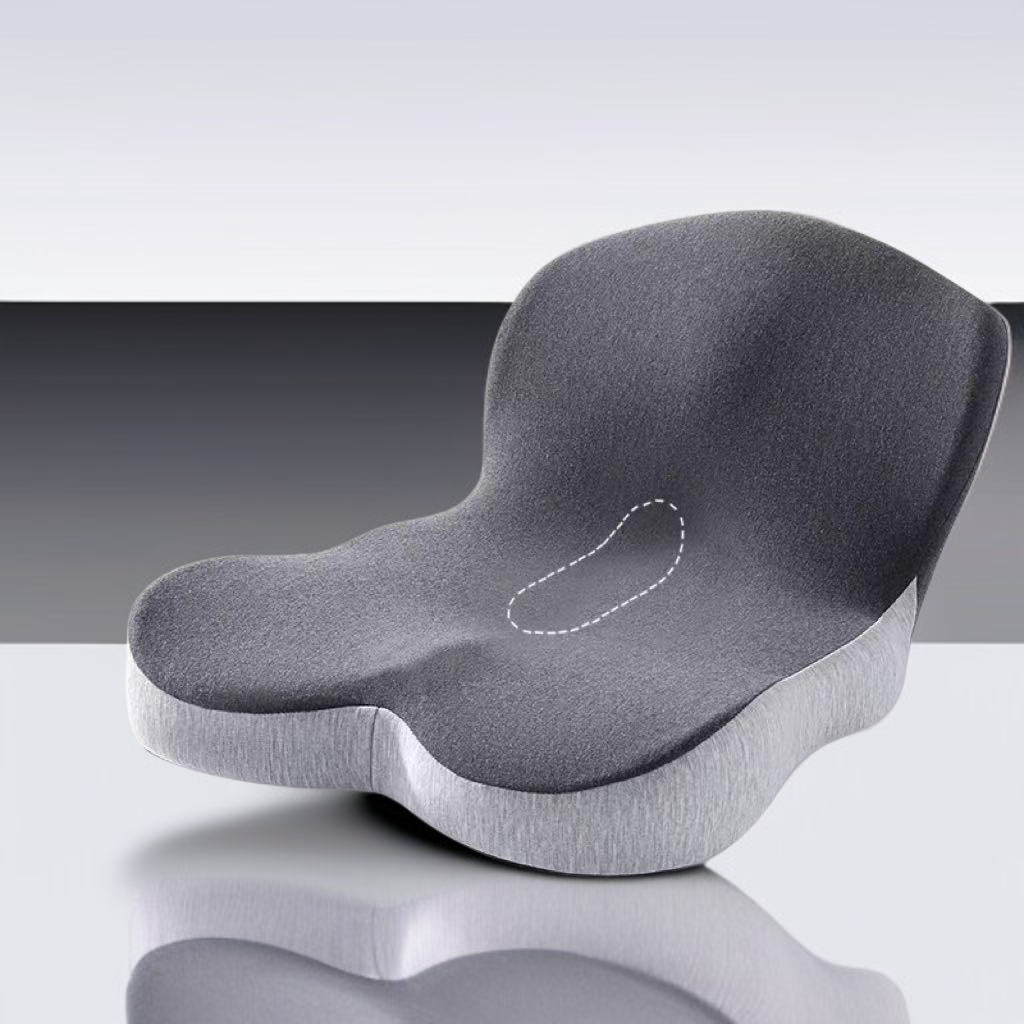 自動車記憶綿座布団腰当て