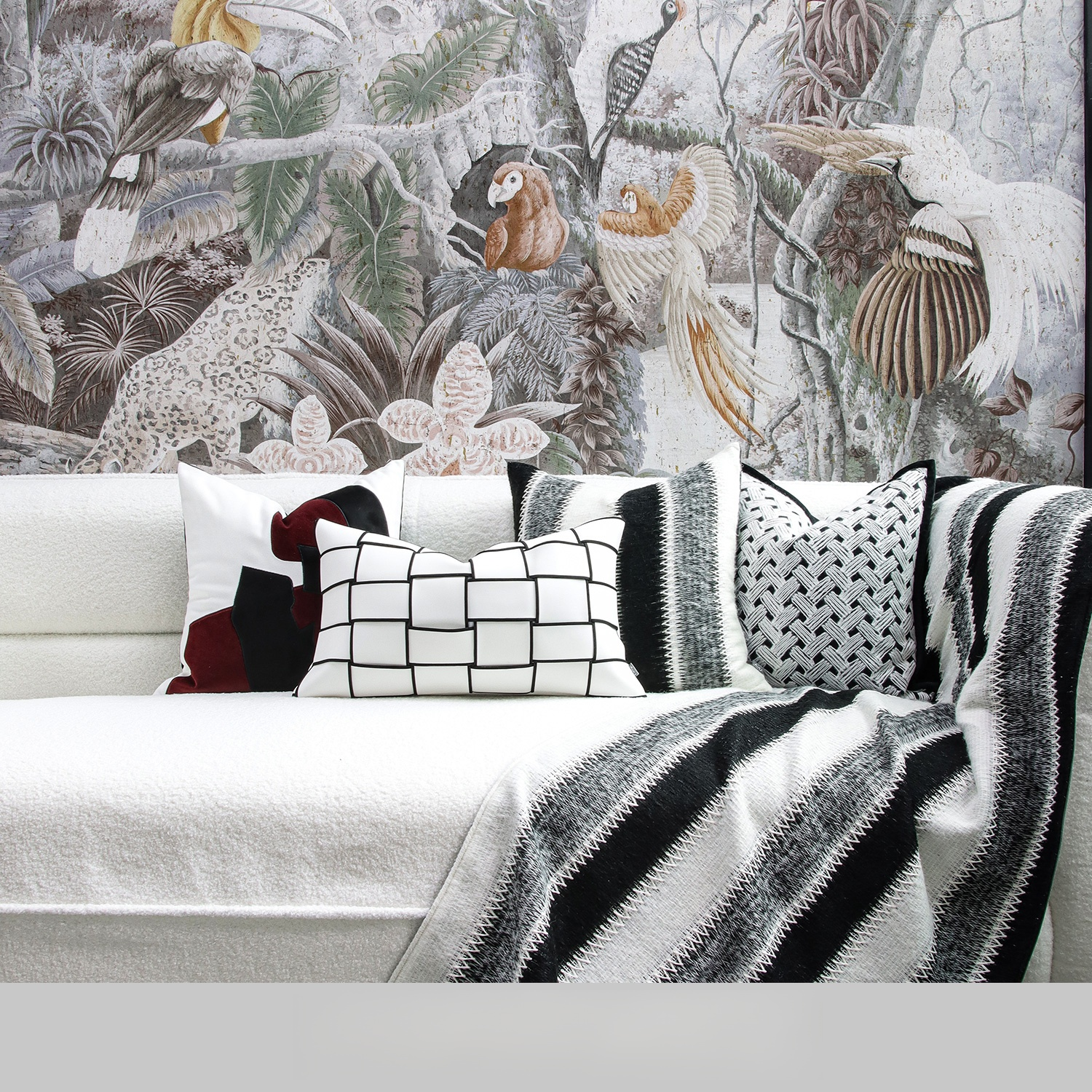  ラグジュアリー北欧風ソファピロー