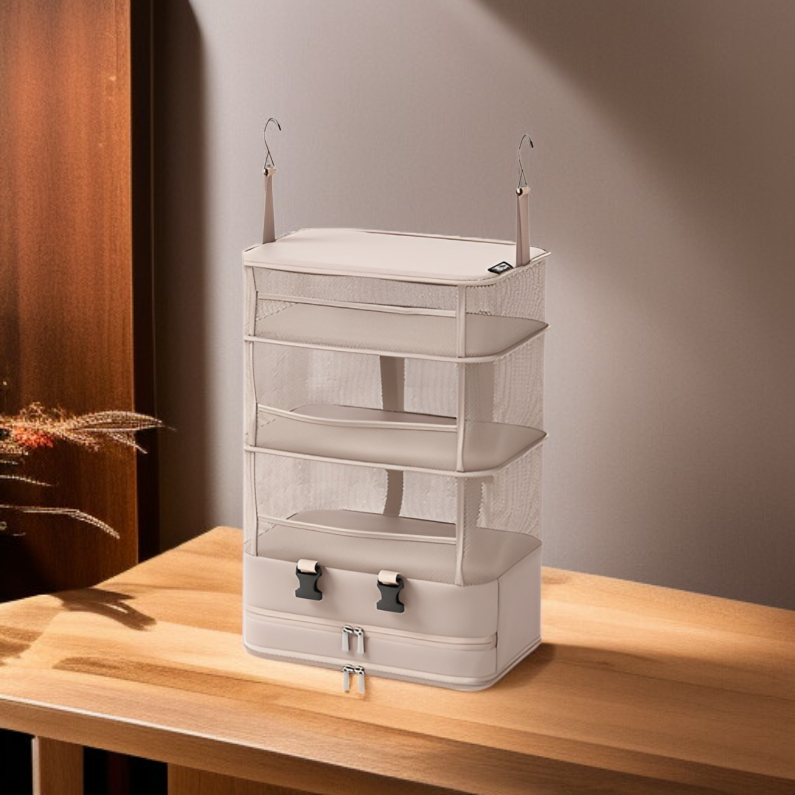 Hanging travel storage bag