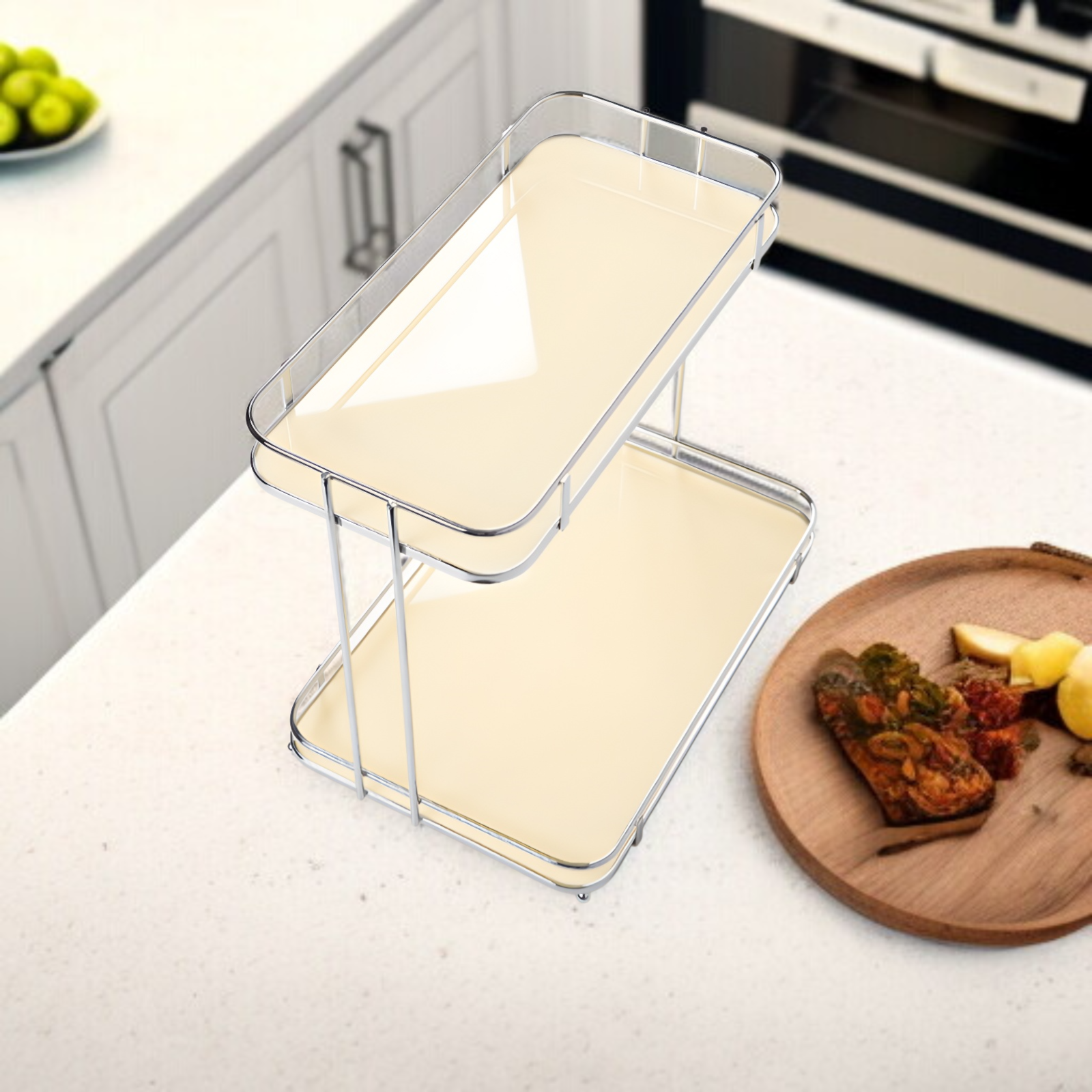 デスクトップ収納ラックドレッシングテーブル化粧品香水収納カップラックバスルームバスルーム多層アクリル収納ラック