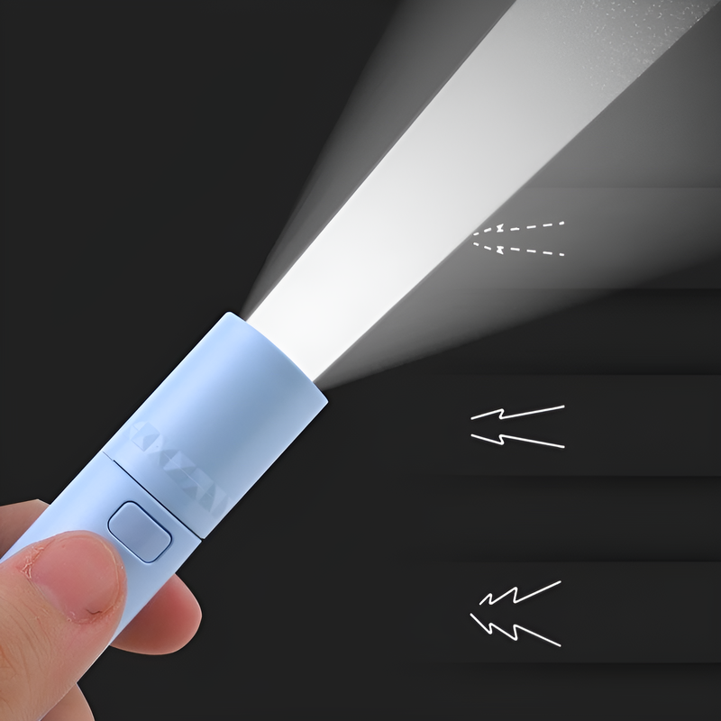 Portable Multifunctional Rechargeable Flashlight