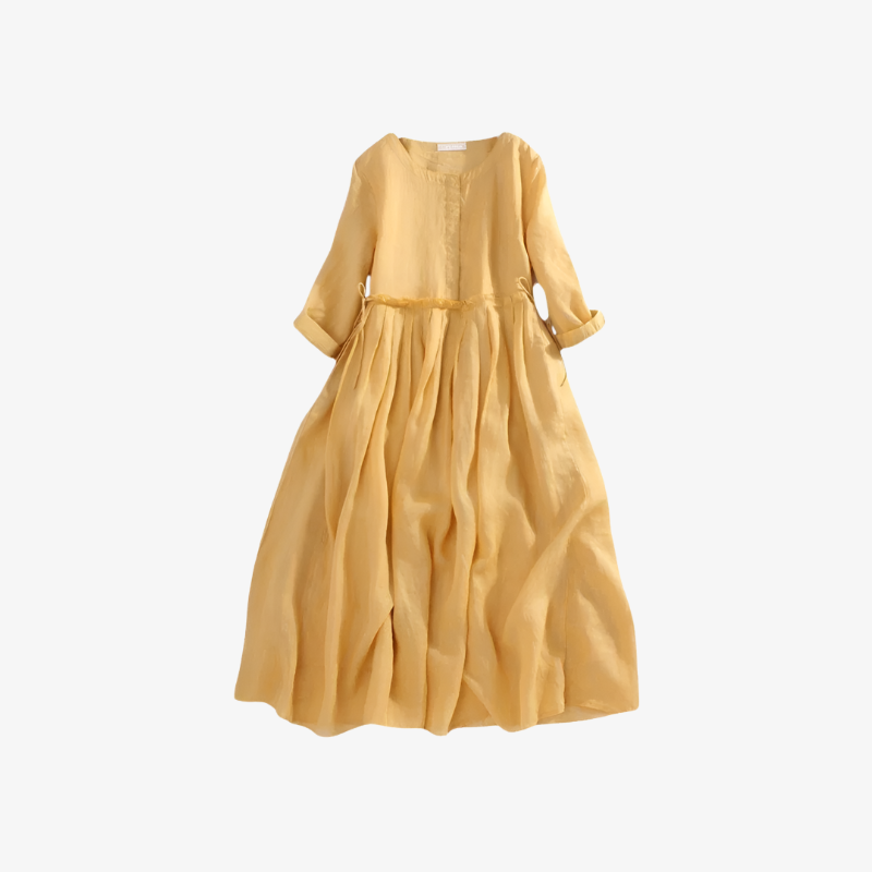 エレガントな春夏レディースドレス