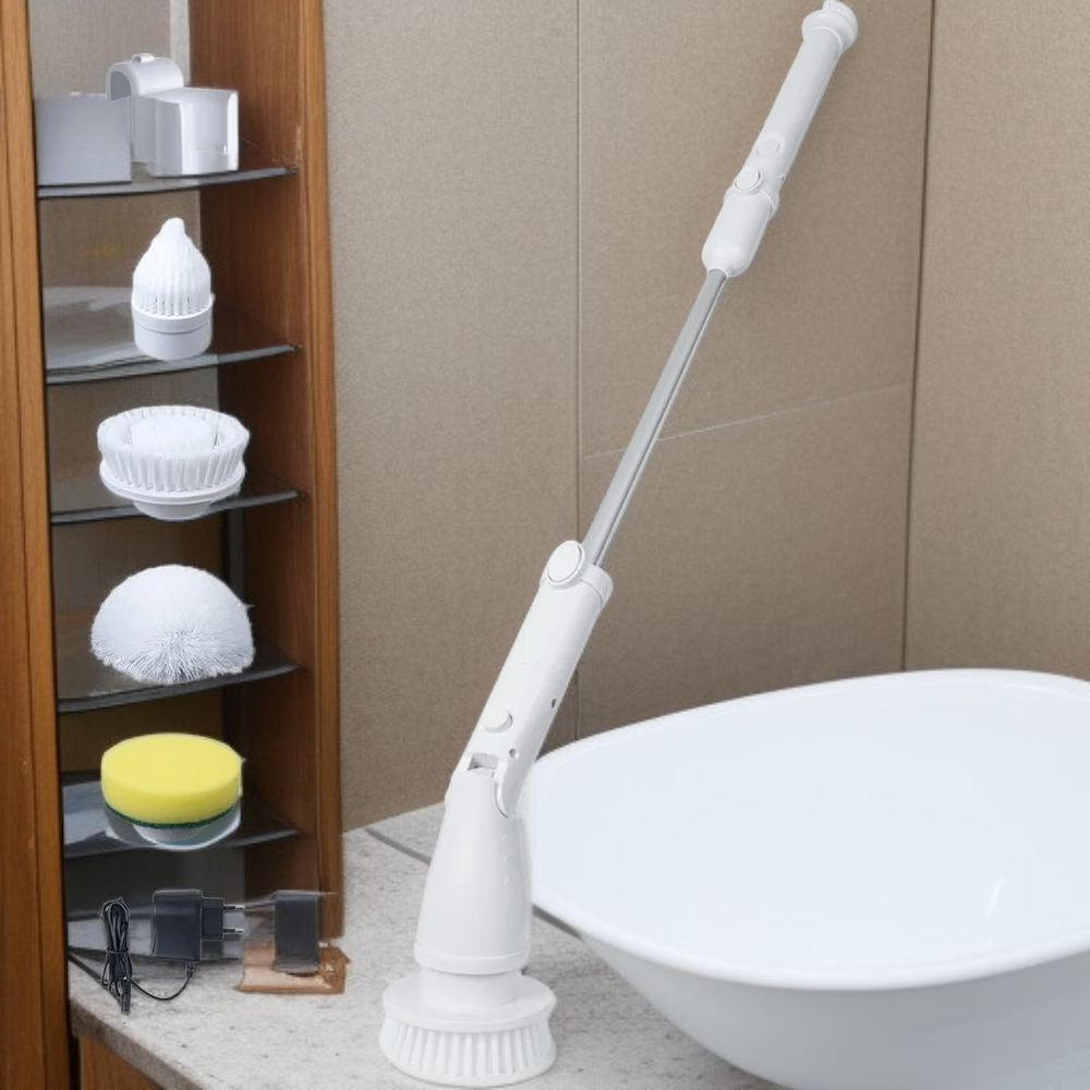  홈플리 무선 화장실 청소기 욕실청소기