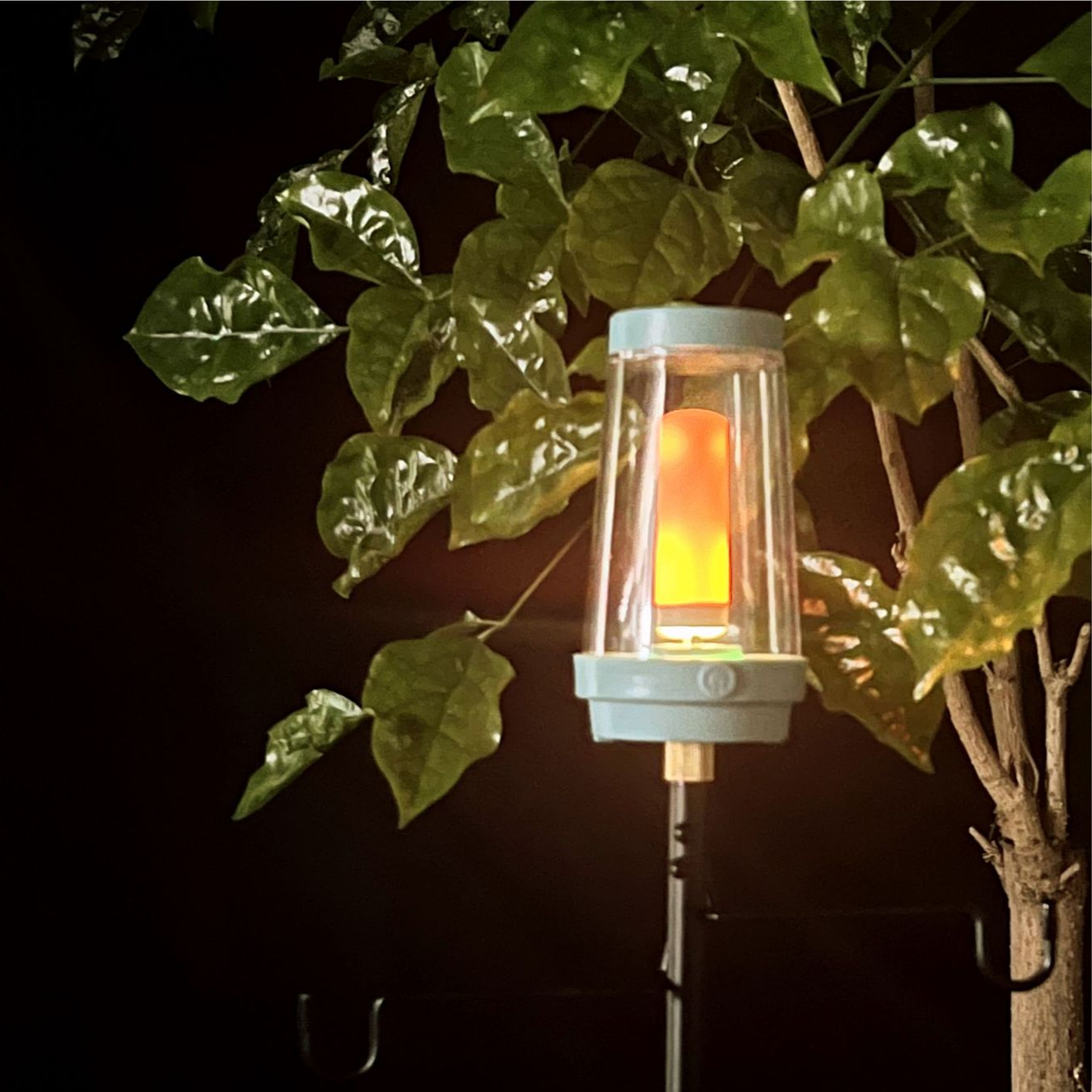 Retro Style LED Camping Lantern, Waterproof Outdoor Night Lamp, Decorative Bedroom Atmosphere Light