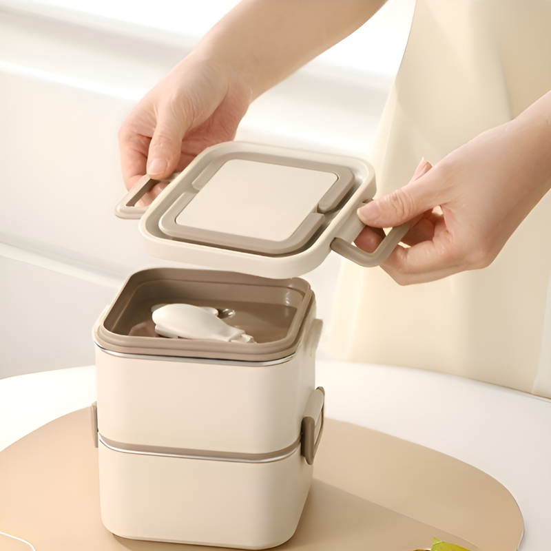 Fiambrera de acero inoxidable