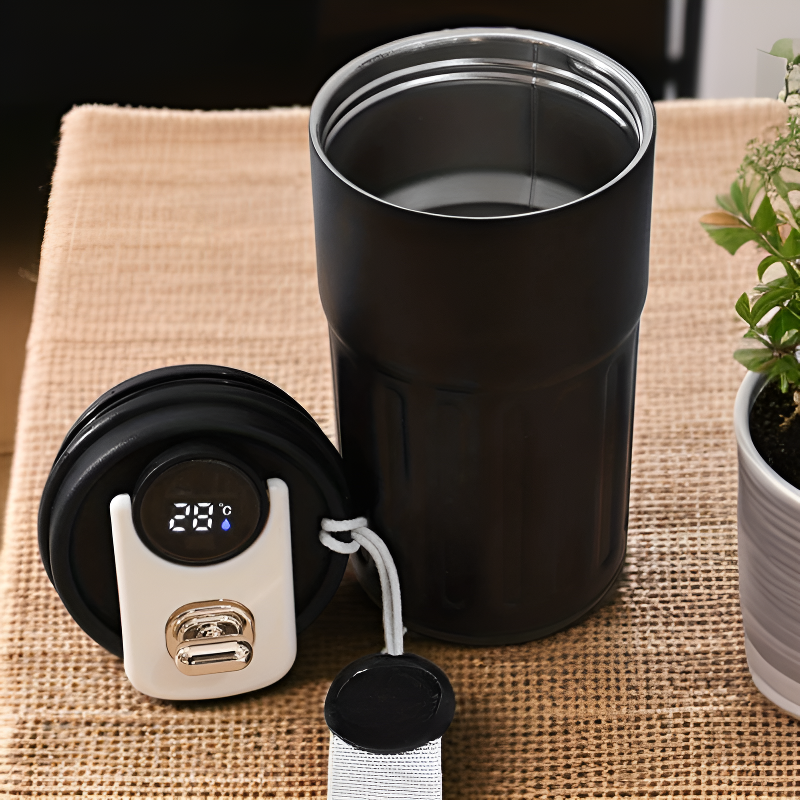 智能溫度顯示咖啡杯保溫杯