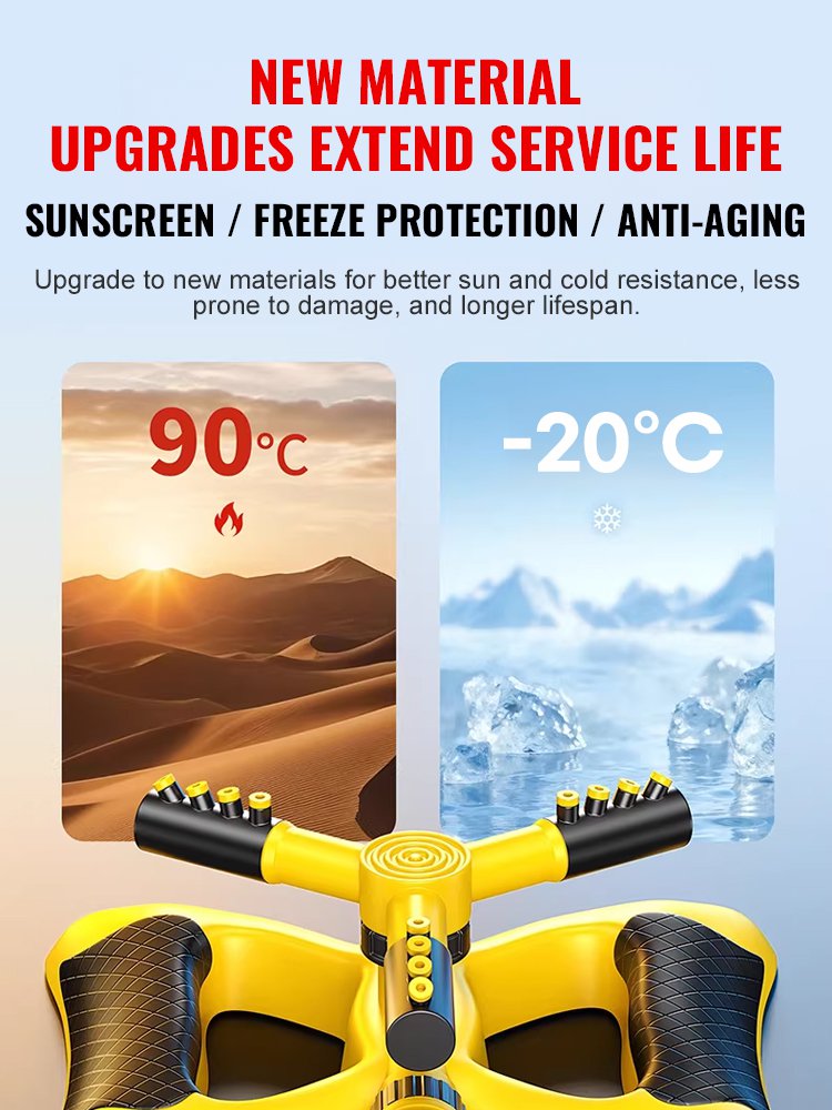 360° Automatic Rotating Sprinkler - Saves 40% of Water