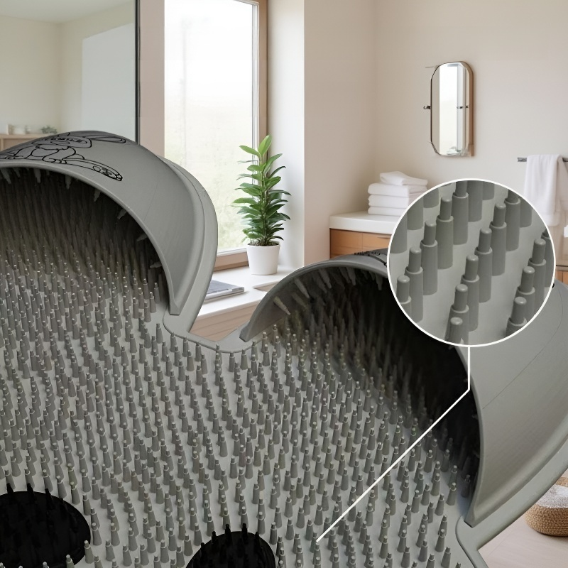 حصيرة الاستحمام المصنوعة من السيليكون