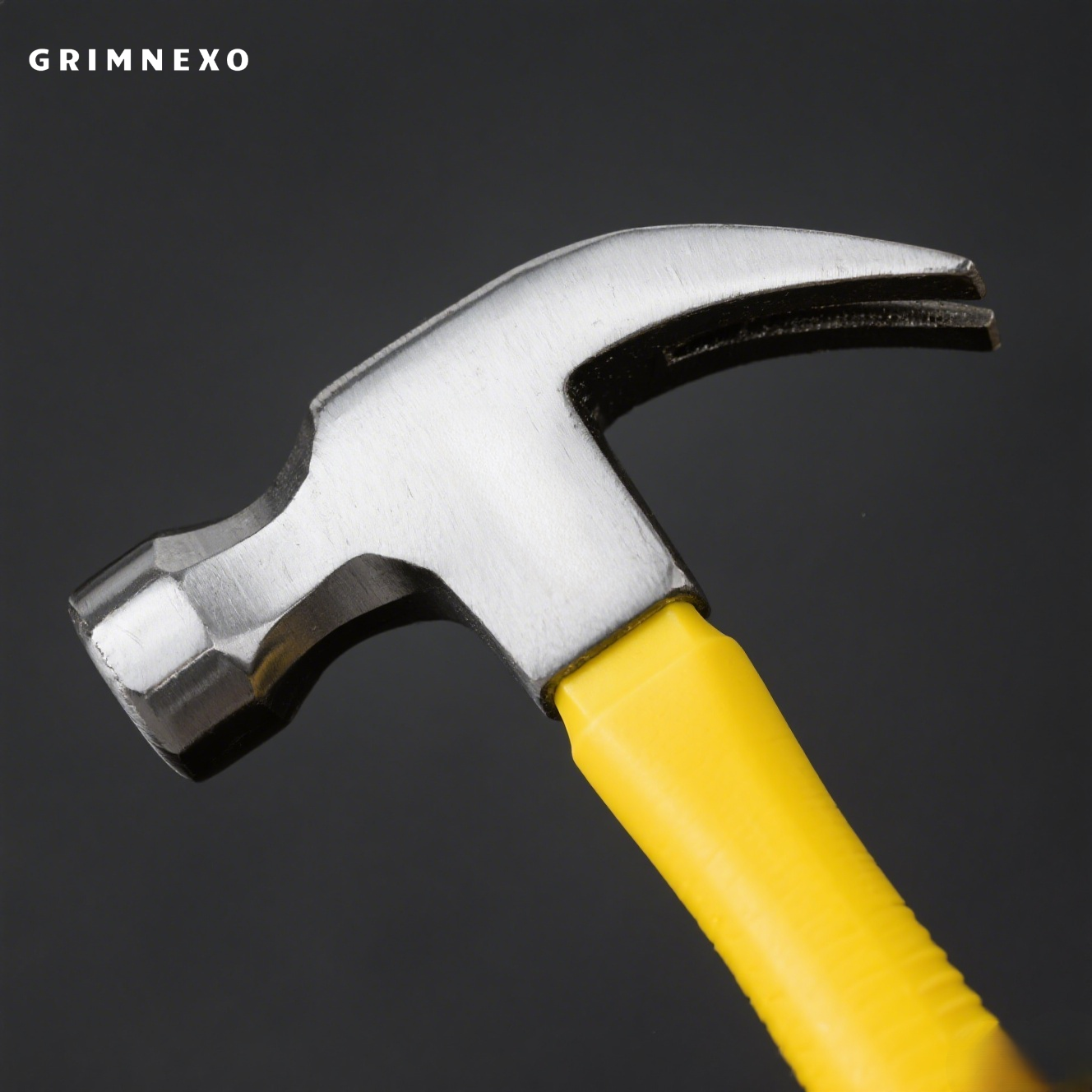 Claw hammer pulling nail from wooden surface