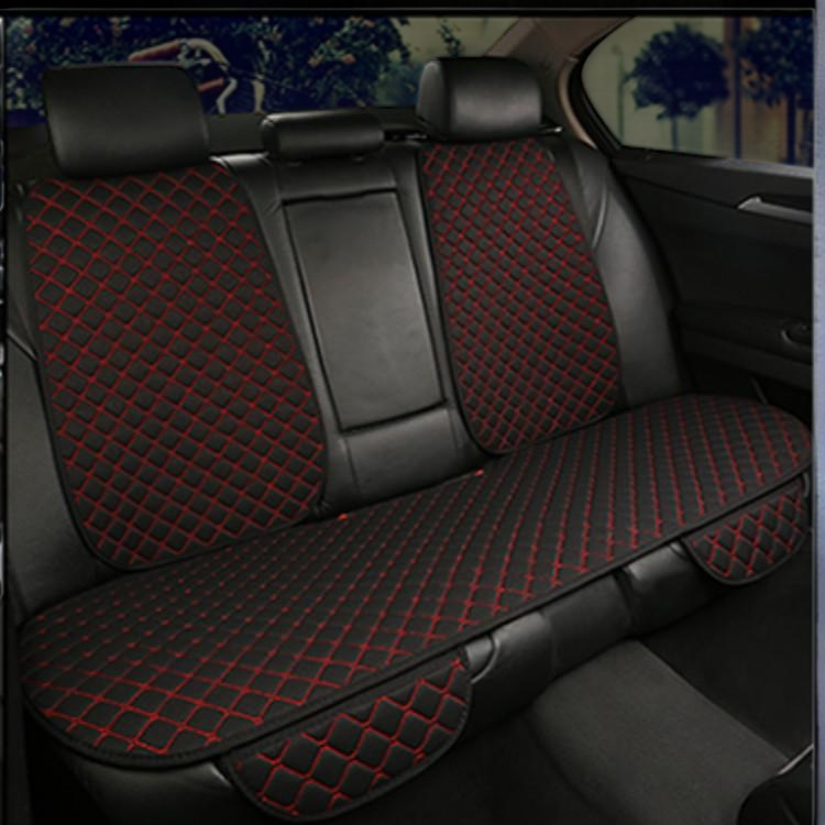 Linen car seat cushion universal car seat cushion car seat cover car seat cushion three piece set se