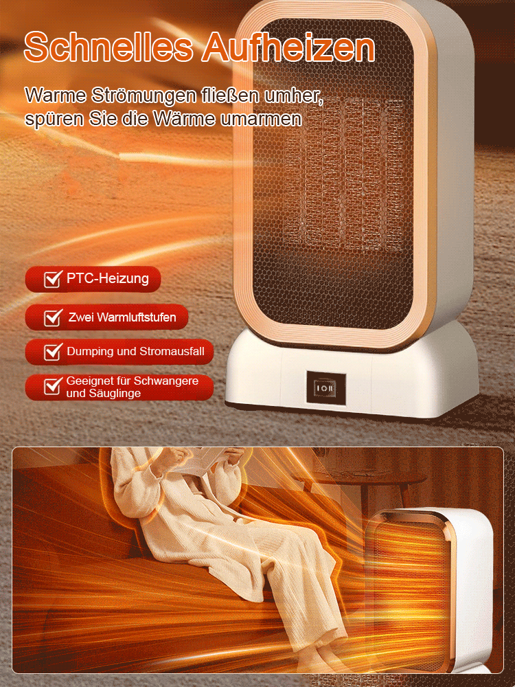 Intelligente Heizung heizt sofort das ganze Haus