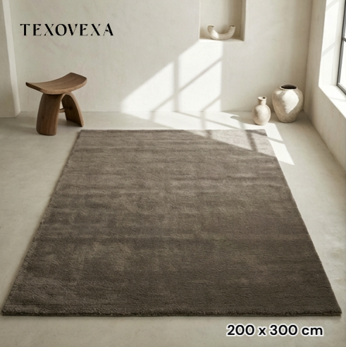 รายละเอียดเนื้อผ้านุ่มของพรม