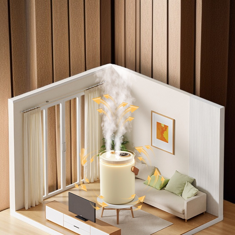 홈 무소음 듀얼 포트 대형 스프레이 가습기