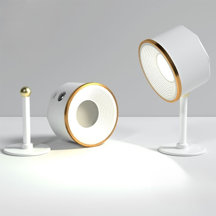 Wall lamp, cylindrical LED projection lamp, magnetic oil painting lamp, exhibition cabinet lamp