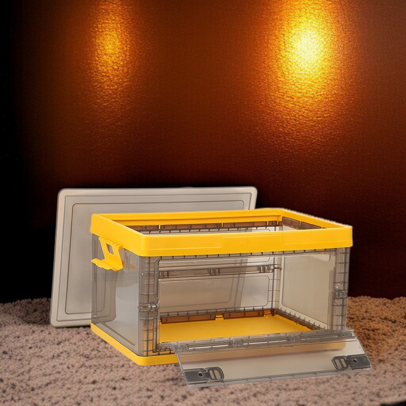 접이식 수납함 투명 정리함 수납함 의류 완구 서적 북 수납함