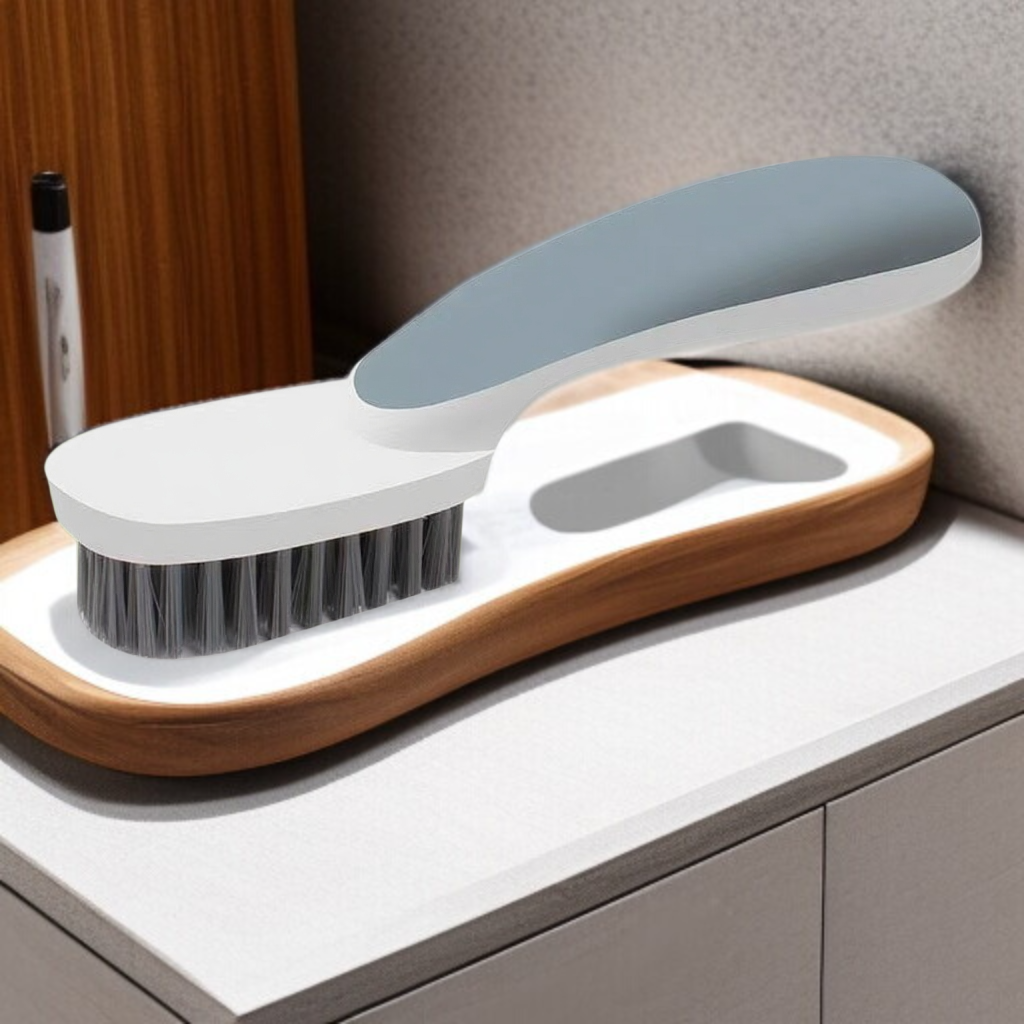 فرشاة تنظيف الأحذية مع الشعر الخشن