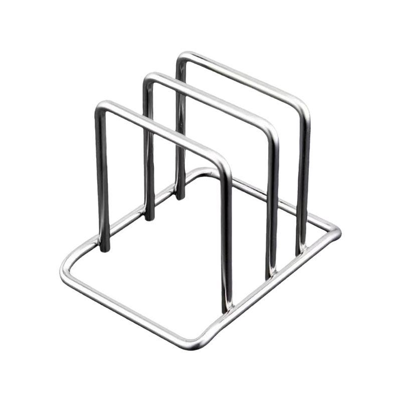 Household Stainless Steel Pot Lid Storage Rack