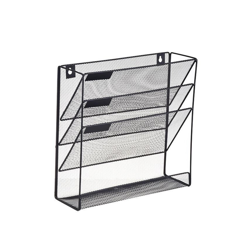 ชั้นวางของติดผนังสำหรับโต๊ะ ทำจากโลหะ แขวนผนังได้