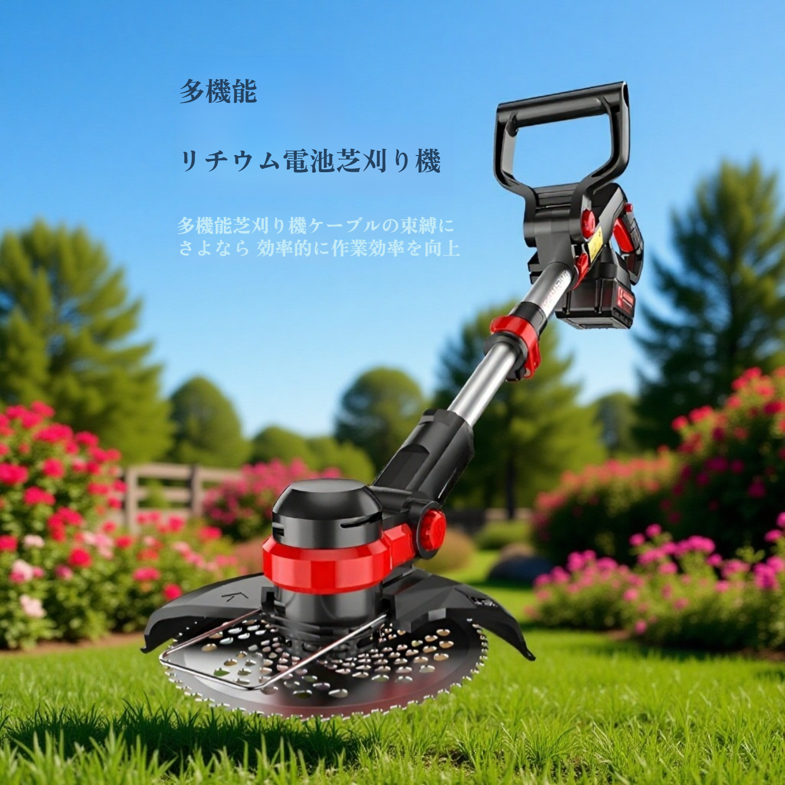 小型家庭用草刈り機