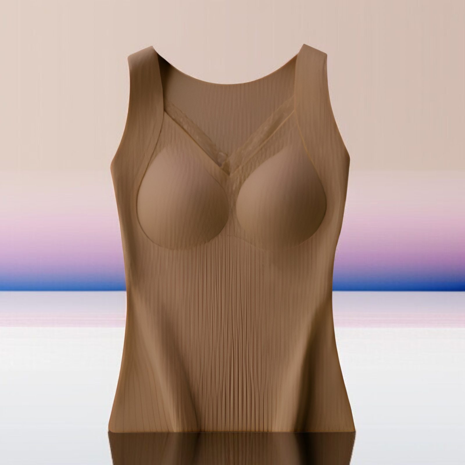 브래지어 덕융 보온 속옷 조끼