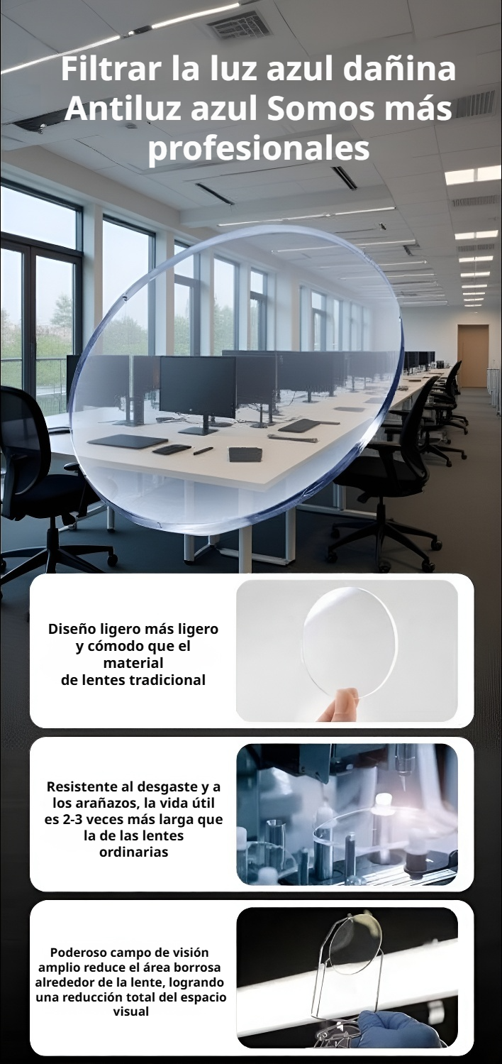 Lentes de alta definición para lectura