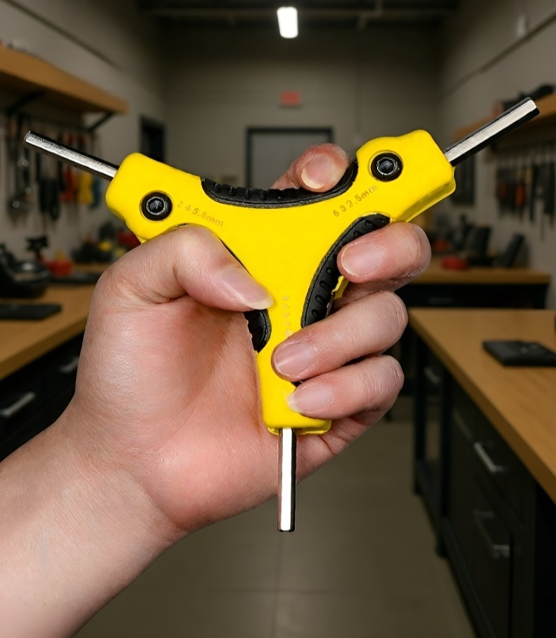 Set aus langlebigen Innensechskant-Werkzeugen