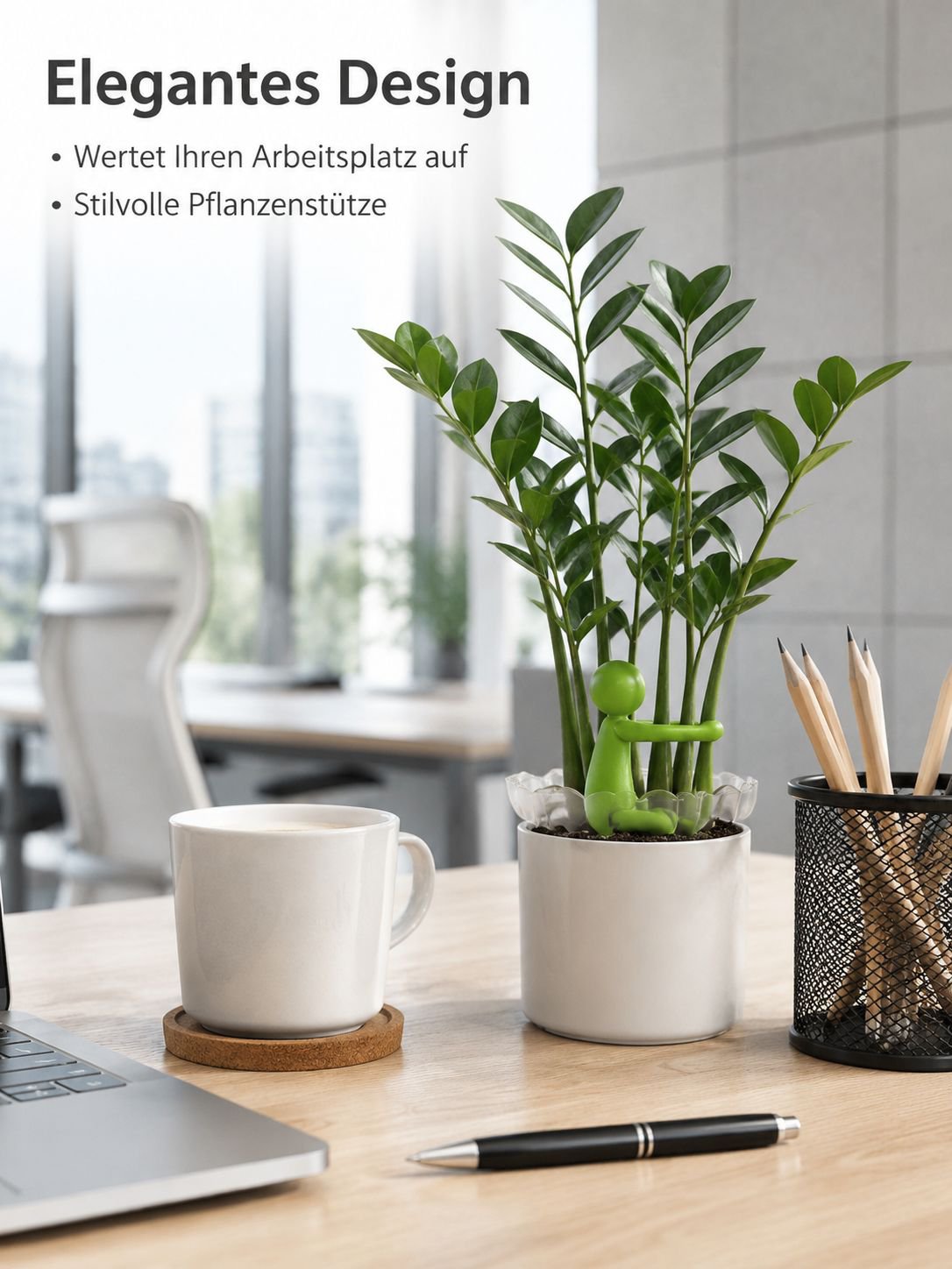 Hochwertige Pflanzenbegleiter Dekorative Vase Blumen- und Grünpflanzenstütze