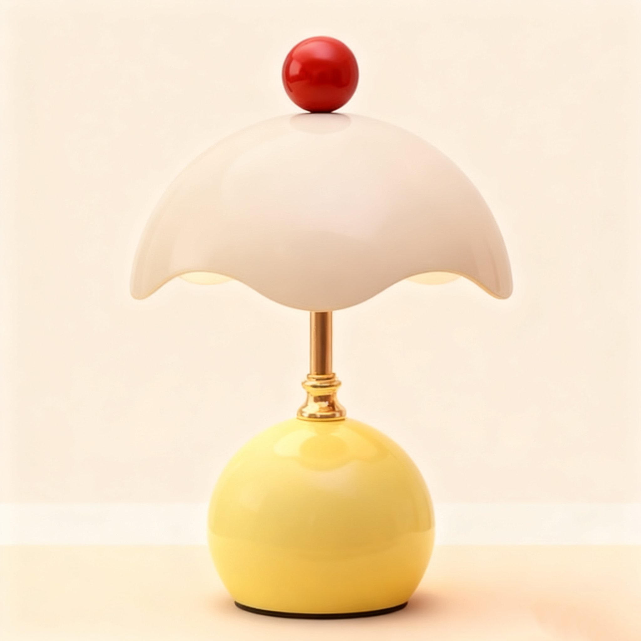  โคมไฟตั้งโต๊ะสไตล์ครีมมี่สำหรับห้องนอน