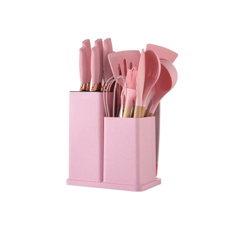 Juego de utensilios de cocina de silicona