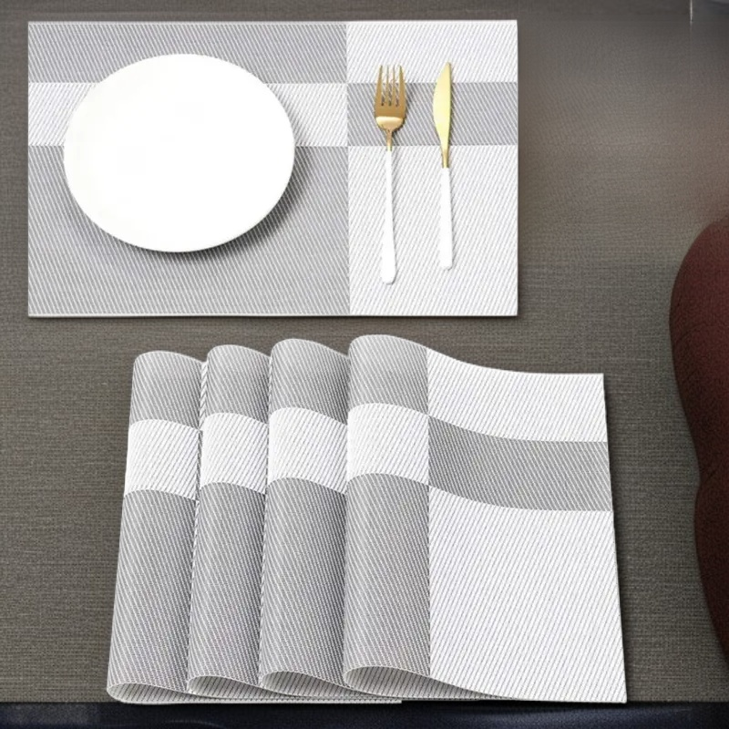 Non-slip Waterproof Nordic Table Mat 4-piece Set
