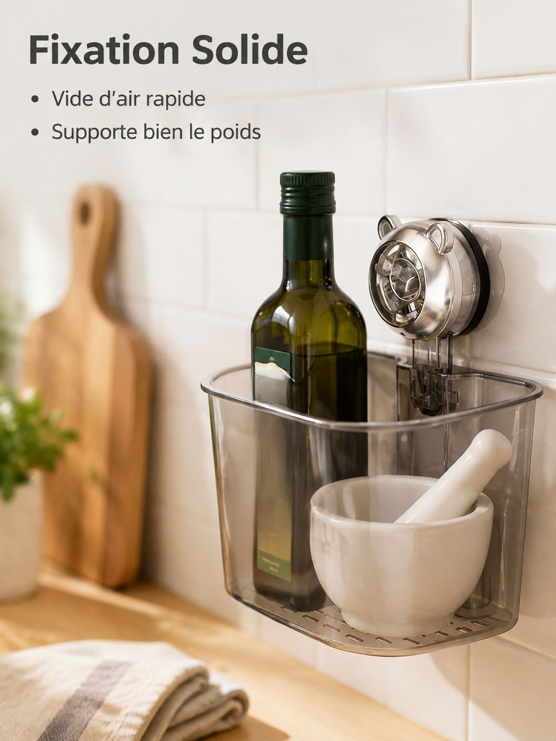 Idéal pour optimiser l'espace dans une petite cuisine