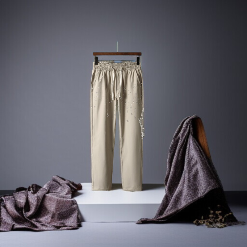 남성 속바지 고탄력 얇은 비즈니스 캐주얼 팬츠 삼방 패션 아이스 속바지