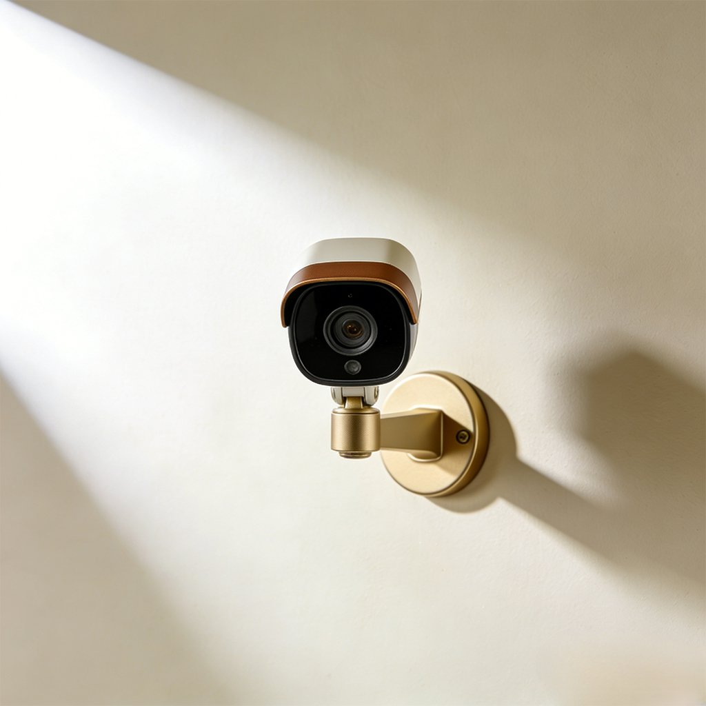 Weatherproof security camera for outdoor use