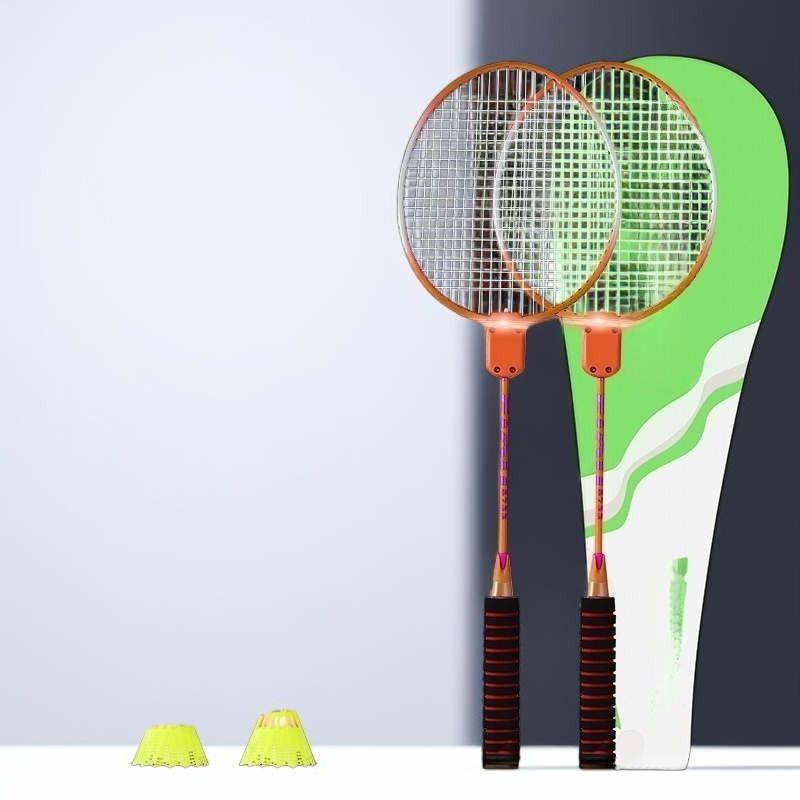 屋外用プロ仕様の発光バドミントンラケット