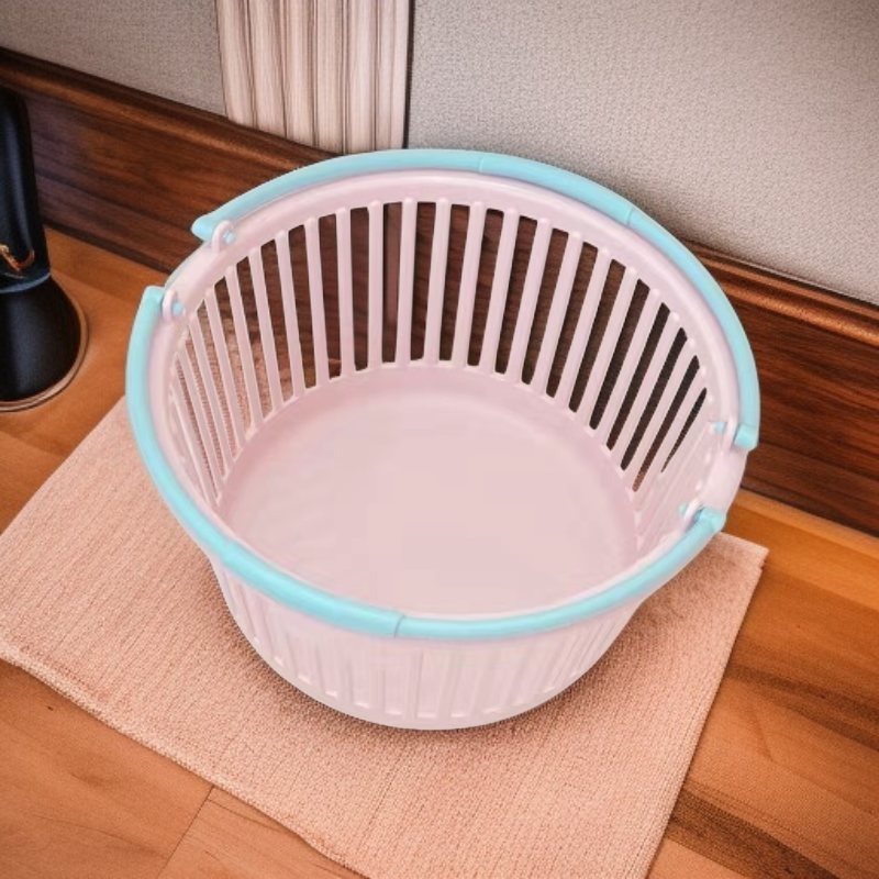 Cute Desktop Storage Basket Small Plastic Tote Bin