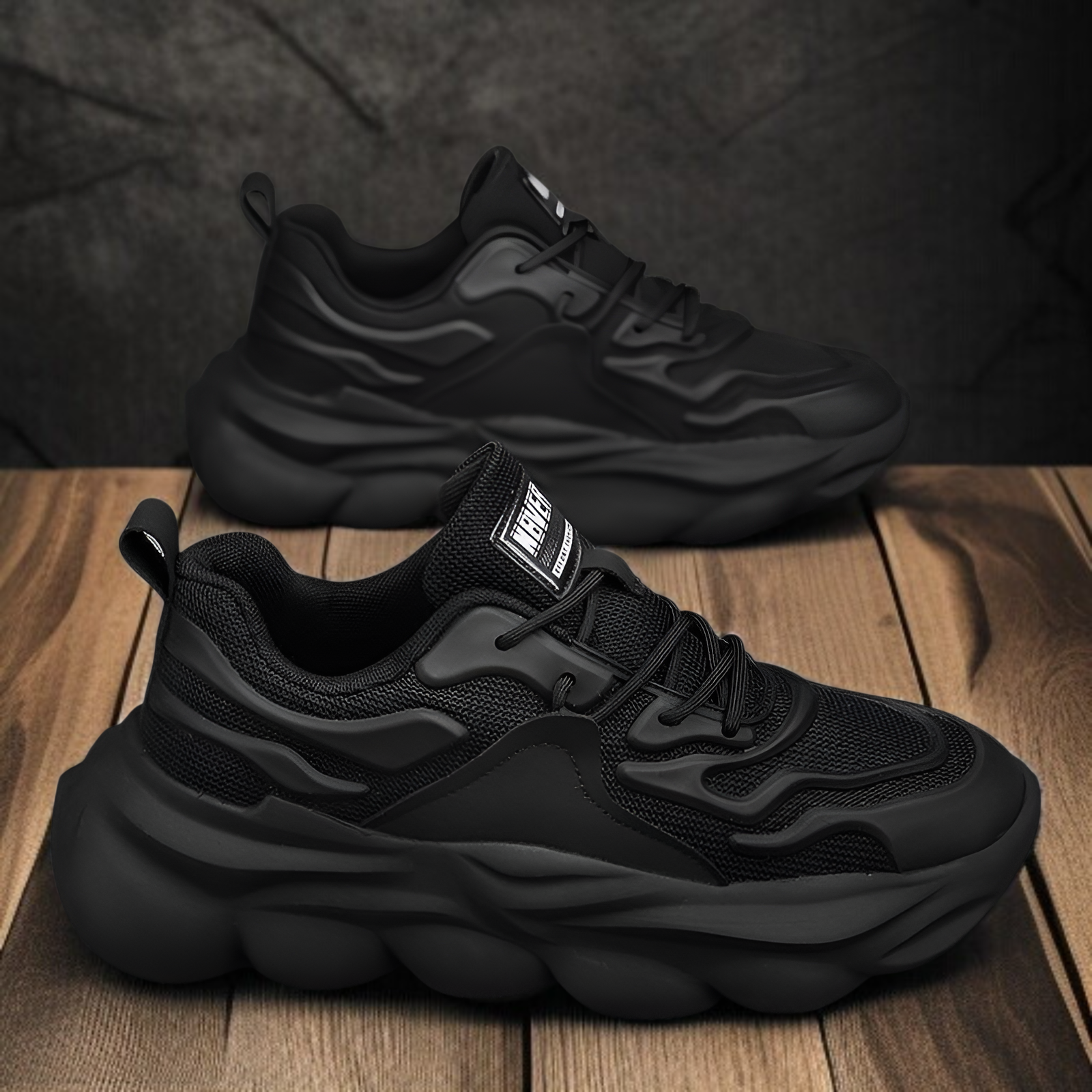 新しいオールマッチメンズシューズ、春  のカジュアルランニングシューズ、スポーツシューズ、通気性のあるメンズスポーツシューズ、軽量厚底スポーツシューズ、身長を高く見せるトレンドのダッドシューズ