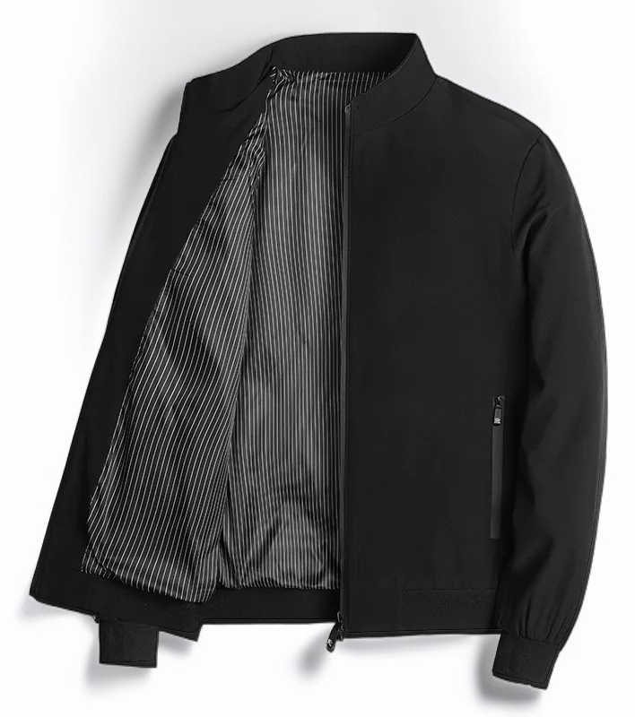 秋冬に最適なメンズジャケット後ろ姿