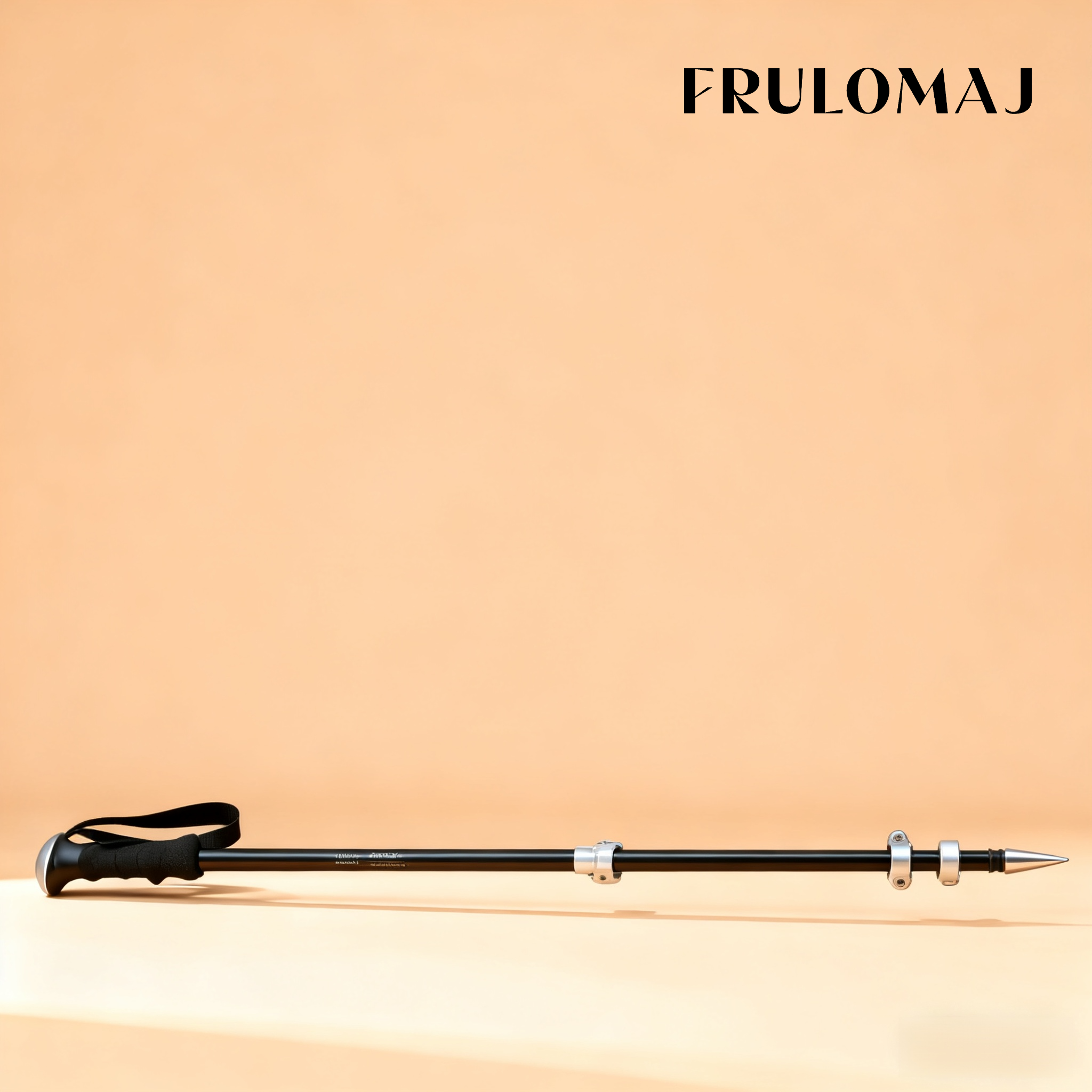 ดีไซน์ไม้เท้าเดินป่าพร้อมมือจับกันลื่น