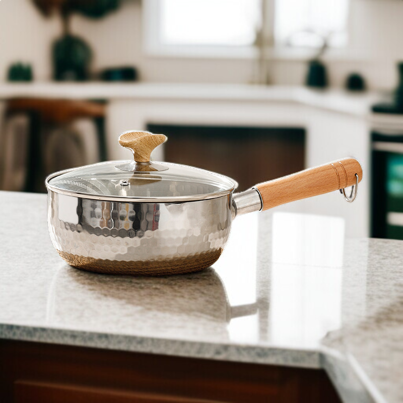 雪パンデザインの小さなミルクポット