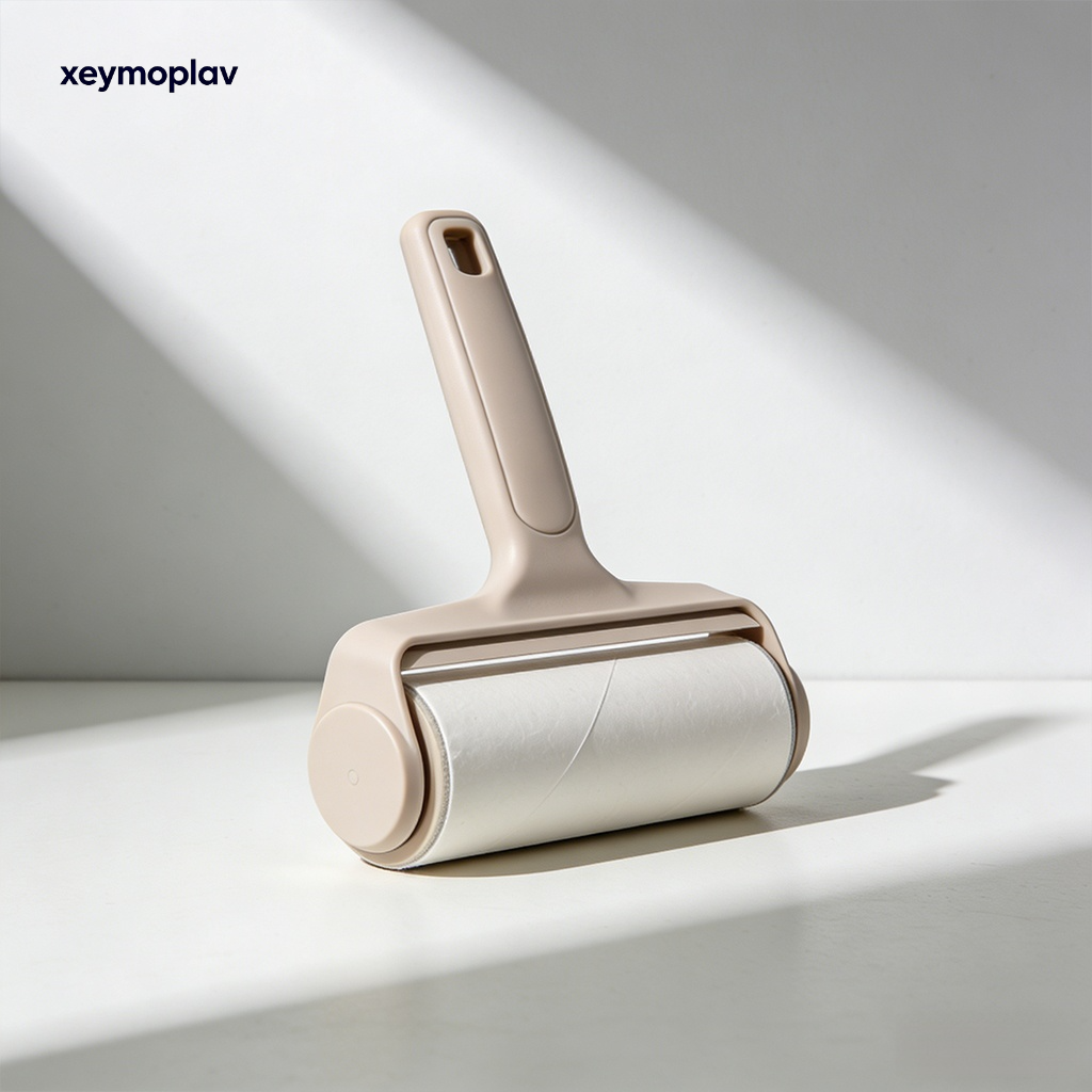 ลูกกลิ้งกำจัดฝุ่นแบบพกพา แพ็ค 5 ชิ้น