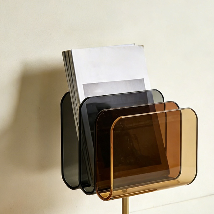 책 정리 선반 2개 세트 전체 모습