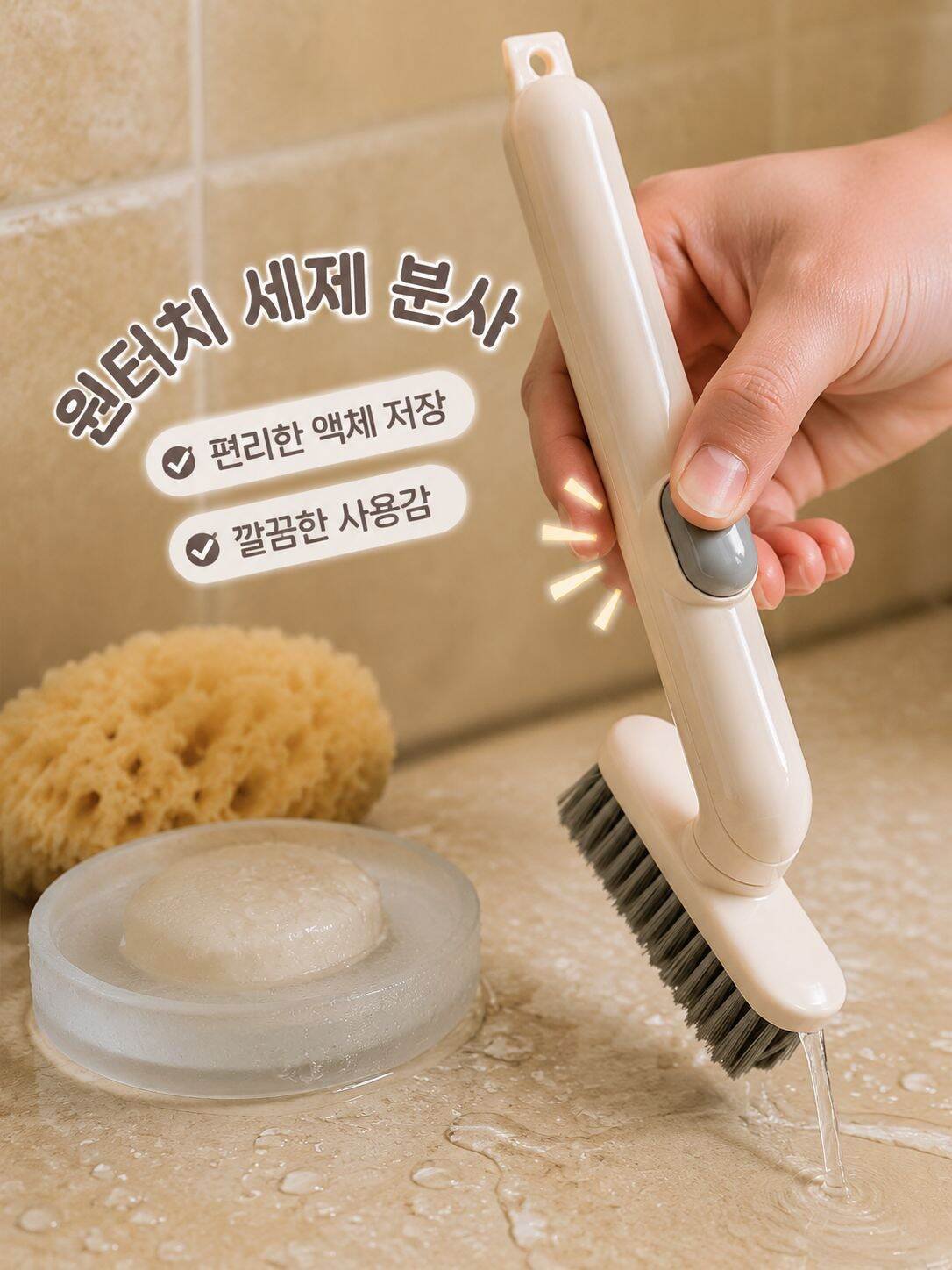 JMY-멀티액 저장 욕실 틈새 청소 브러시