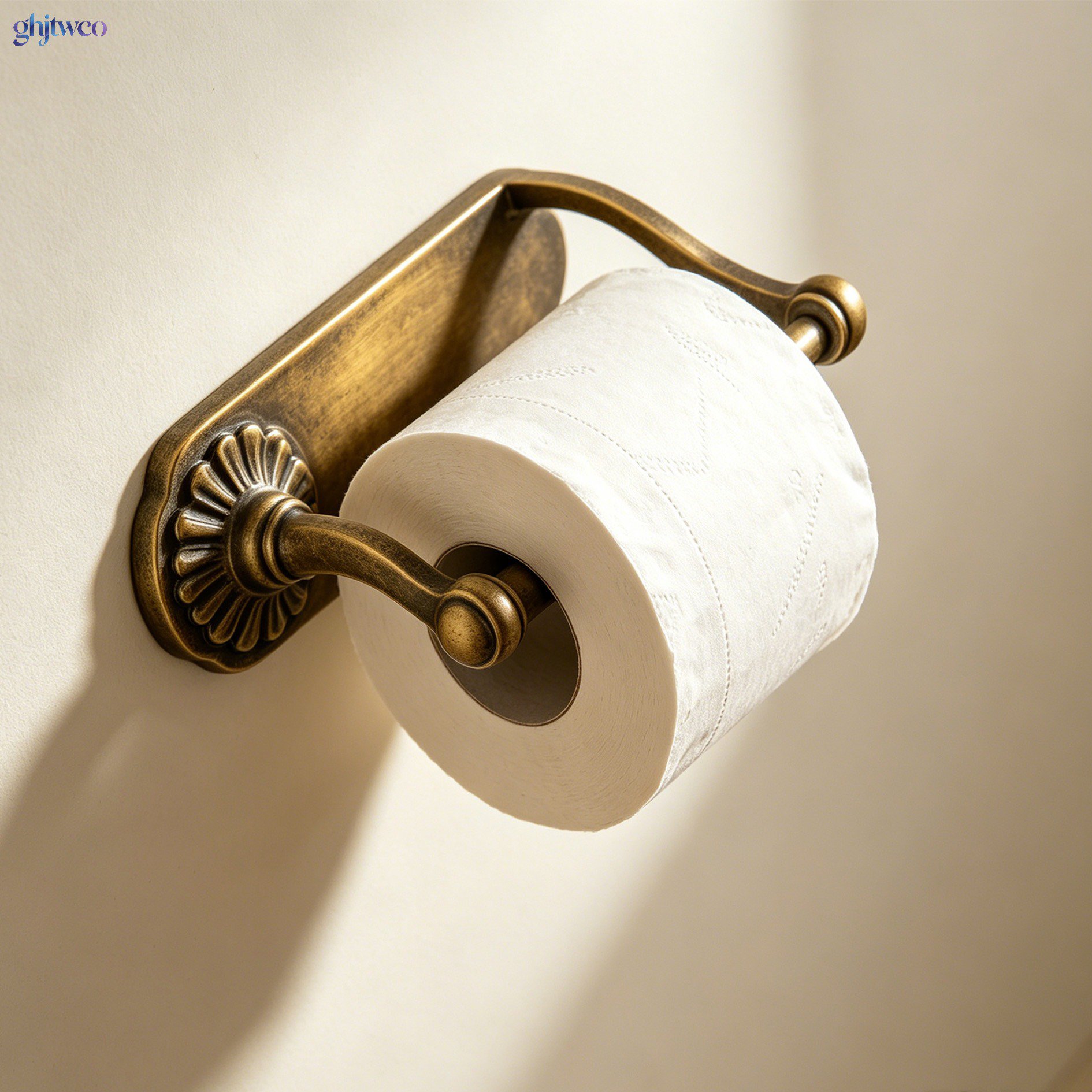 Brass toilet paper holders (5 pieces)