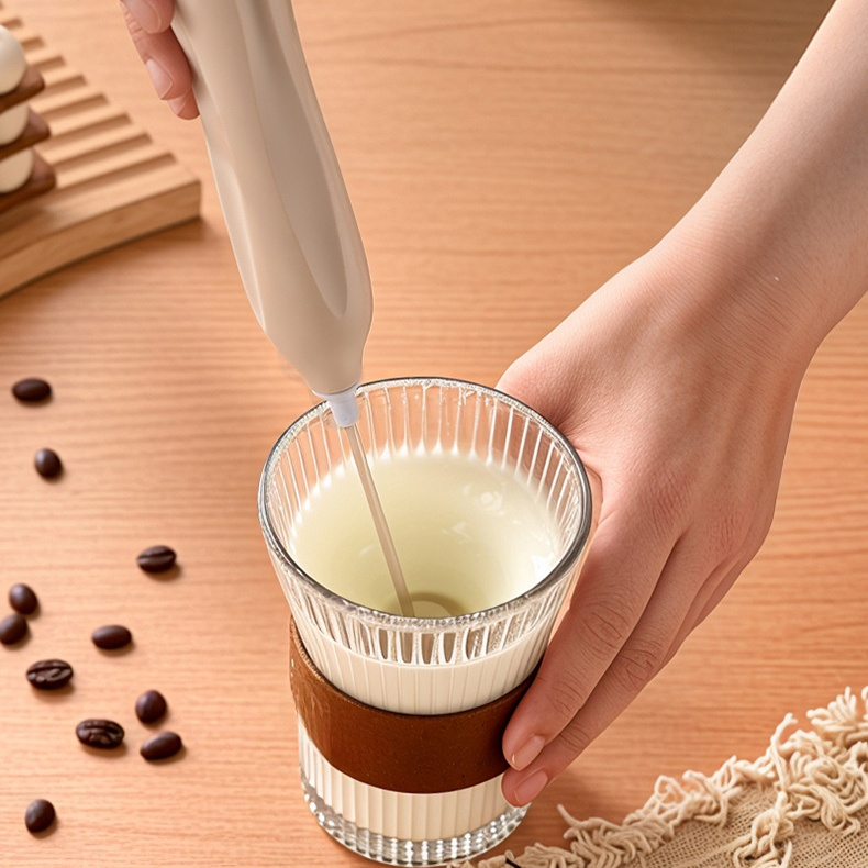Electric Milk Frother and Egg Beater Handheld Mixer 